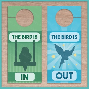 Colgador de puerta para pájaros domésticos (versión 2023)