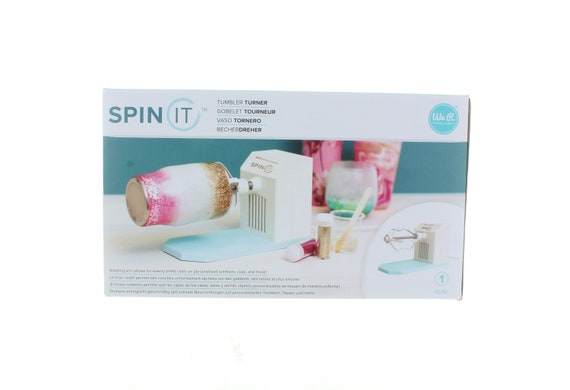 We R Memory Keepers Spin It Tumbler Turner Motorized Rotary Drying
