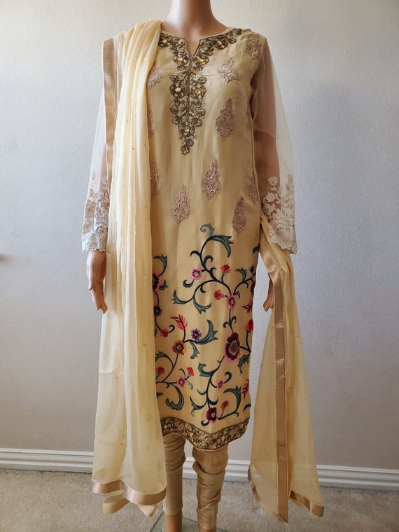 Buy Silk Indian Churidar Salwar Kameez In Pink Colour Online - LSTV04940 |  Andaaz Fashion