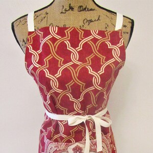 CHEF APRON, Soft cotton canvas apron with pocket
