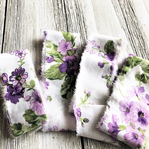 VINTAGE Hand gerissen STOFFBAND, Shabby Chic Stoffband, Stoffstreifen mit Fransen zum Basteln, 3 m Länge 4 cm breit