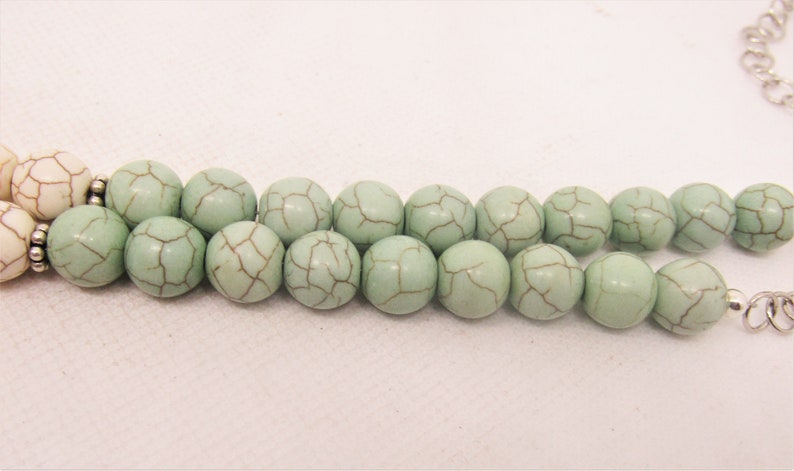 NATURAL STONE Necklace with Metal PENDANT and Tassel Trend 2020 adjustable length for Layering