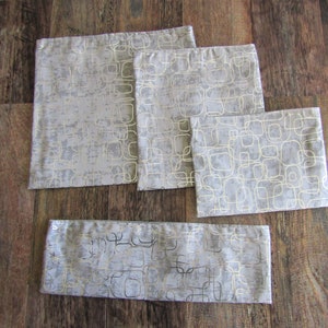 Reusable Food Storage Bags: Eco Friendly Water-Resistant Cotton