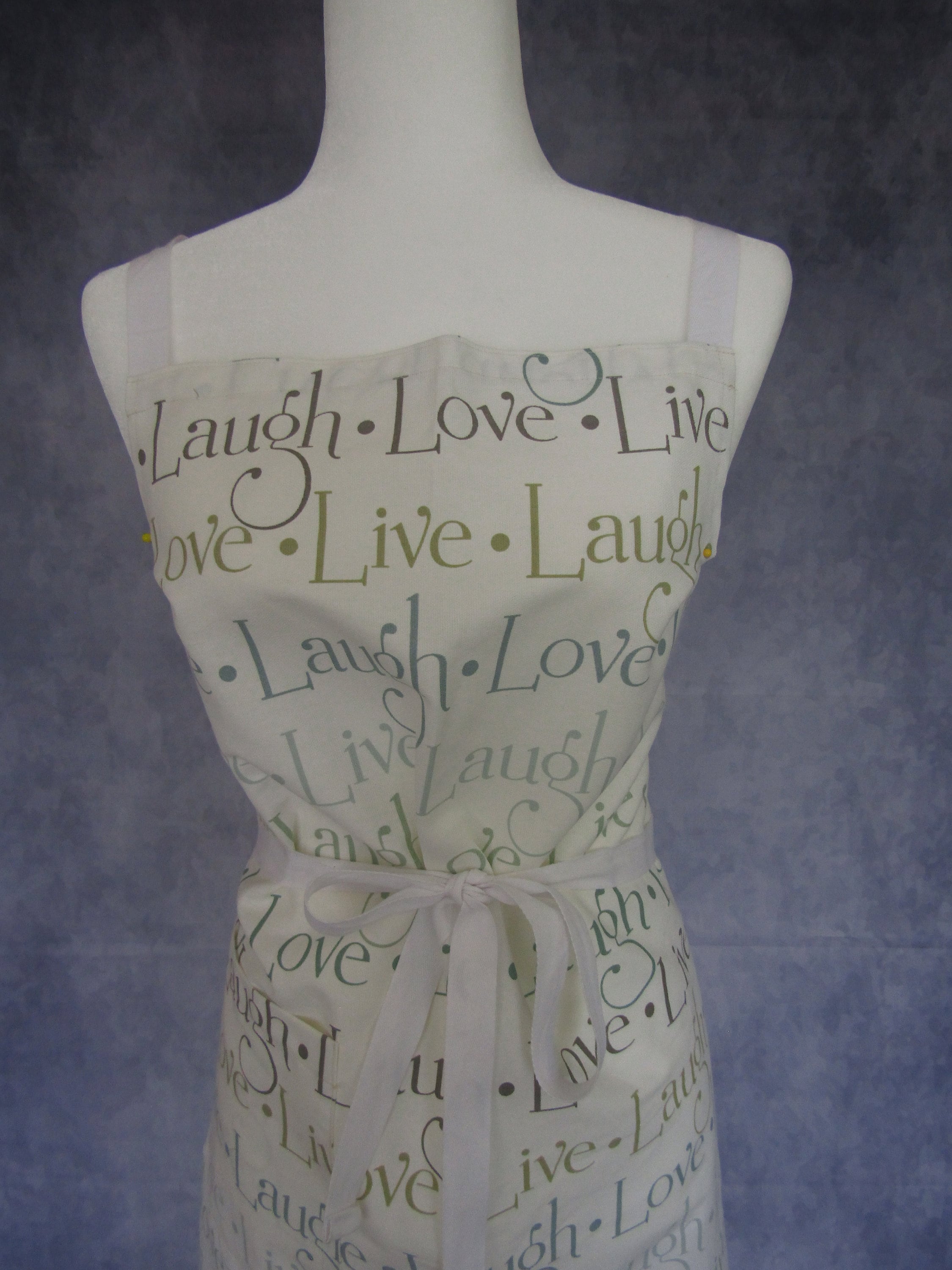 CHEF APRON Full Kitchen Apron WORD Print Apron Etsy UK