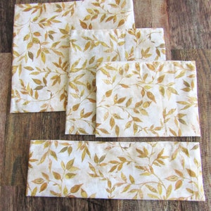Reusable Food Bags: Eco-Friendly Cotton, Water-Resistant Lining