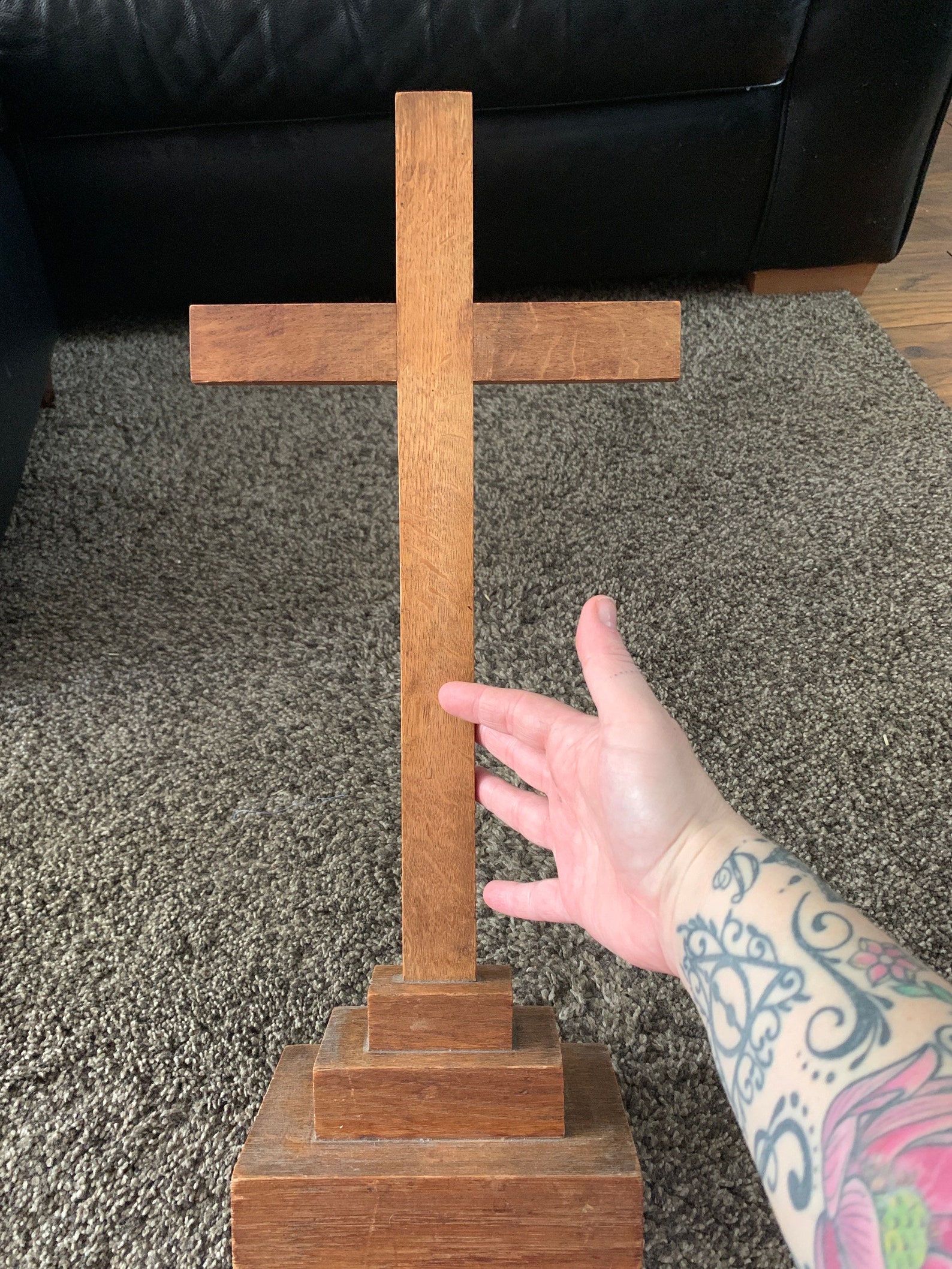 Large Wooden Cross Etsy