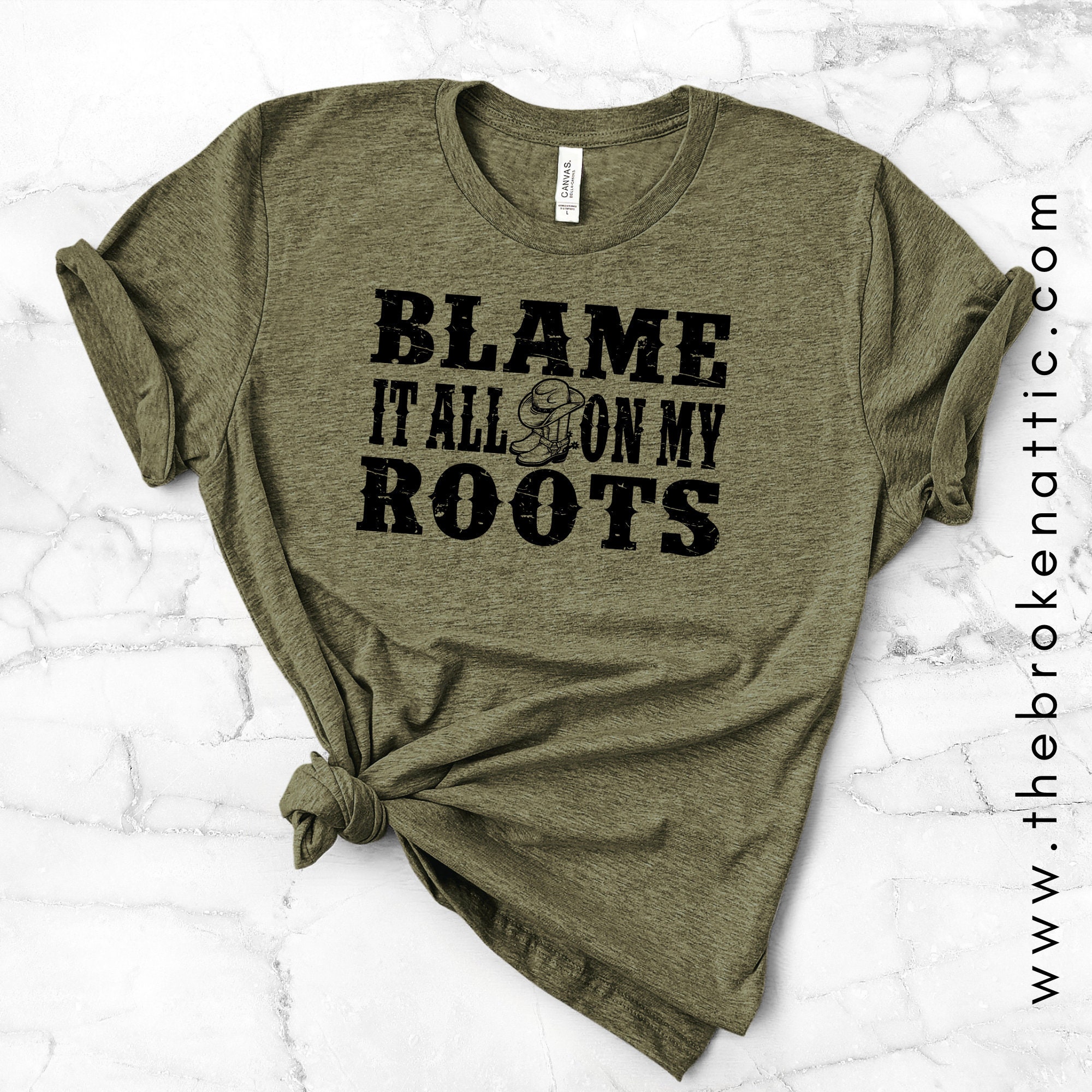 Blame it all on My Roots - T-shirt