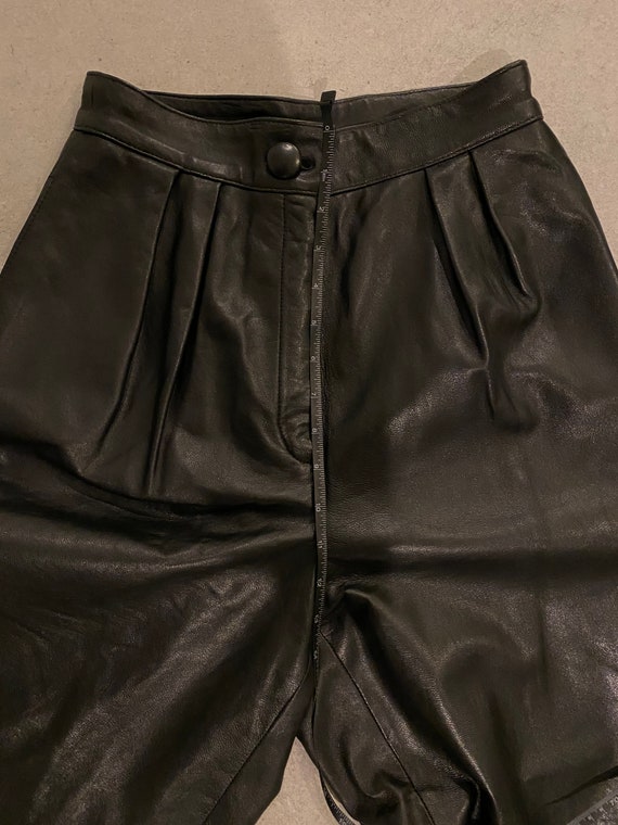 90s Leather Super Soft Pants - image 10