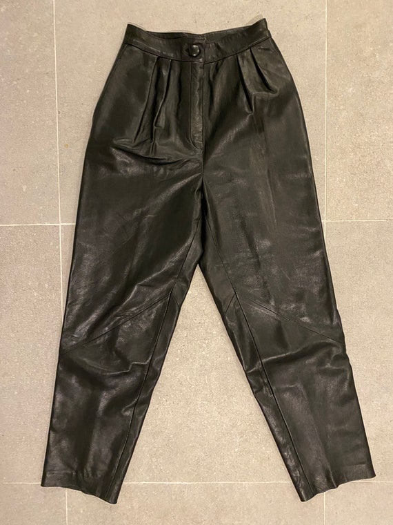 90s Leather Super Soft Pants - image 1