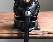 Antique Cast Iron Coffee Grinder Spong No. 1 England