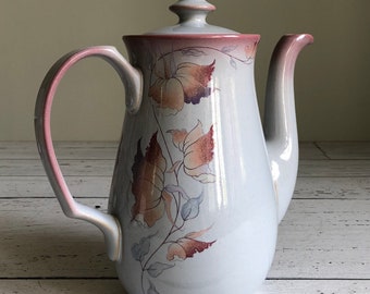 Vintage Teapot | Coffee Pot | Denby Twilight Stoneware
