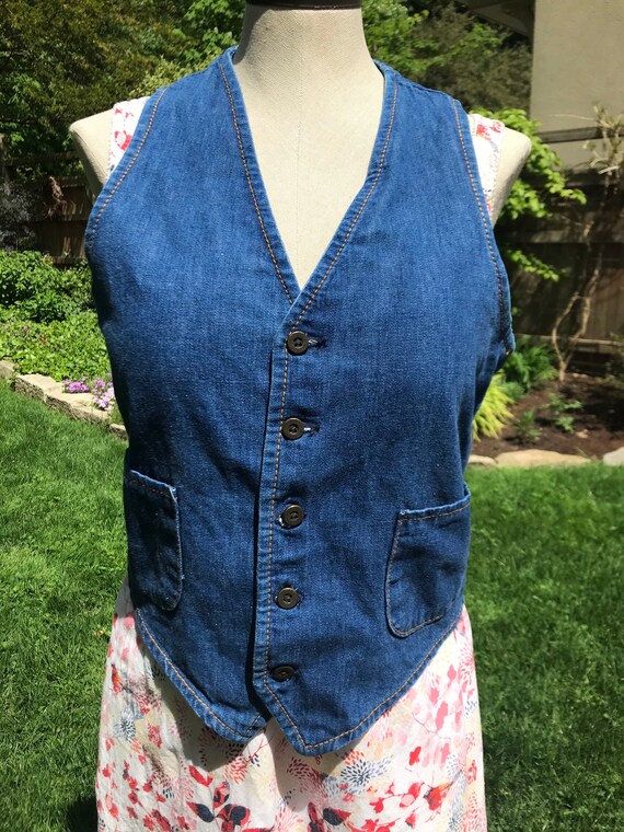 denim vest canada