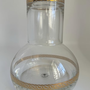 Vintage Carafe and Glass Set | Bedside Water Jug | Made in Poland for Bombay Company