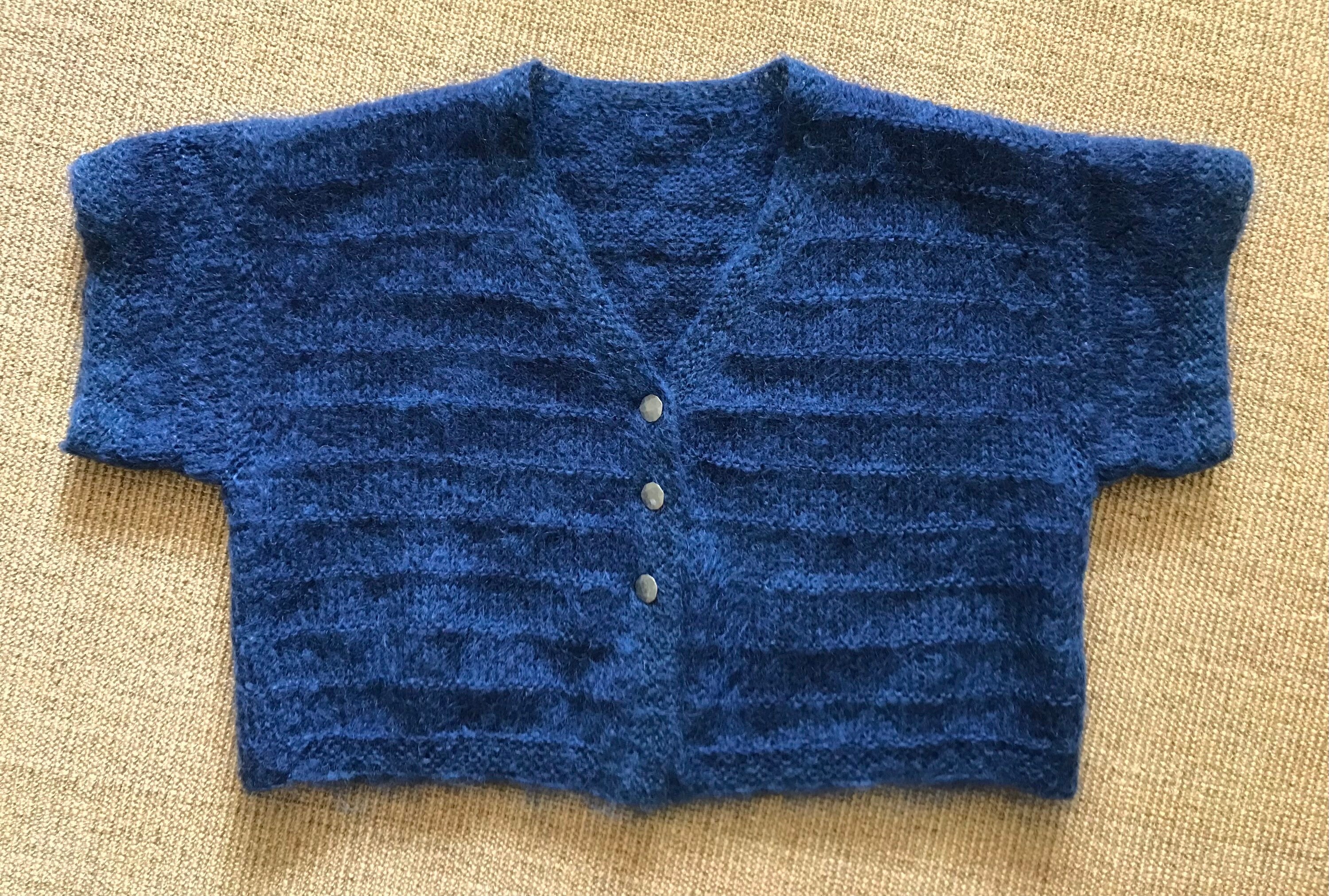 トップス perverzeTie-dyed Mohair Cropped Cardigan perverzeTie-dyed Mohair Cropped Cardigan - メルカリ