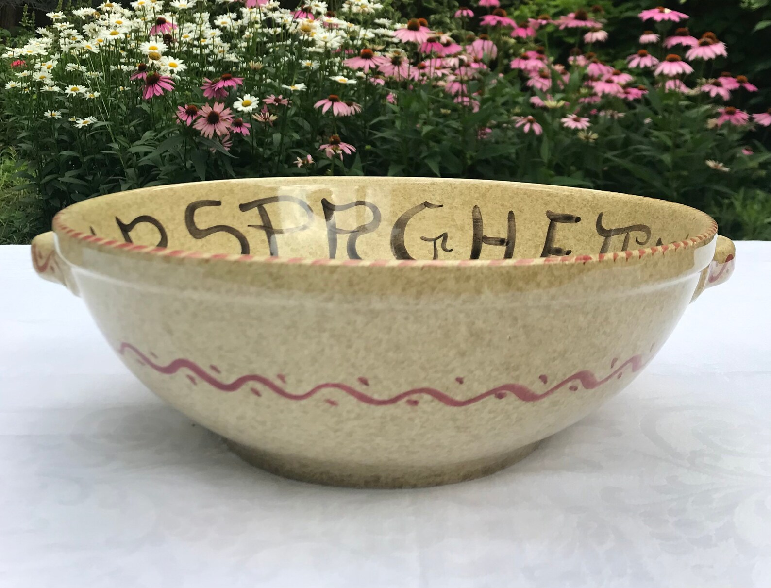 Vintage Pasta Bowl Serving Set of 7 La Spaghettata Etsy.de