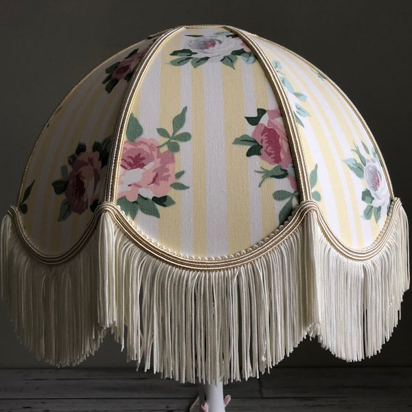 Vintage Fringe Lamp Shade Etsy