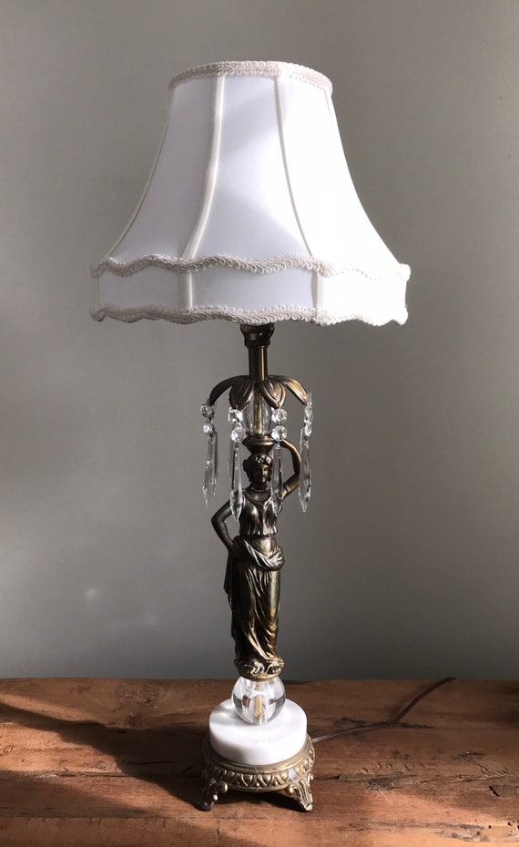 Antique bronze 2024 lady lamps