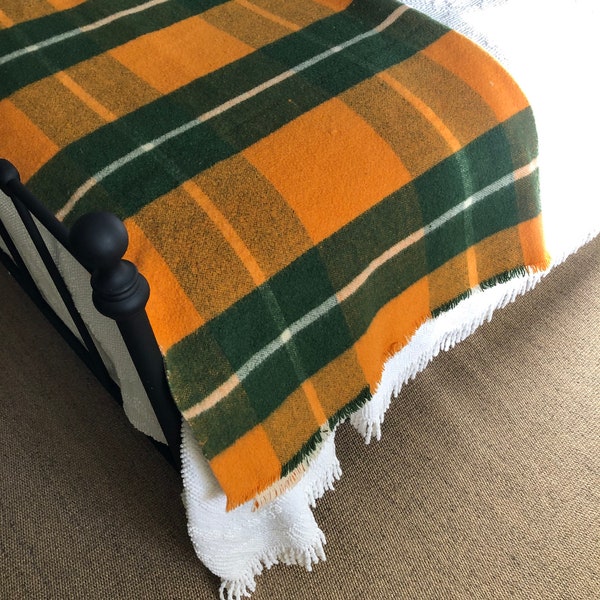 Twin Wool Blanket Etsy