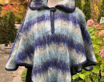 Vintage Poncho | Mohair Wool Cape | Fraser Cameron Scotland