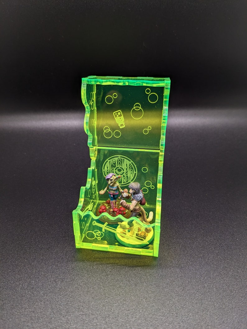 Gelatinous Cube Monster Mini Dice box Dice Jail for RPG games image 5