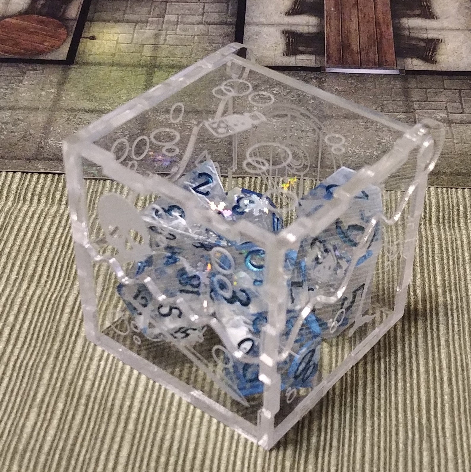 Gelatinous Cube Monster Mini Dice Box Dice Jail for RPG Etsy
