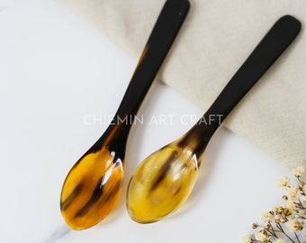 Horn Spoon, Rustic Horn Scoop, organic horn spoon, Natural Personalized Utensils, Eco friendly Tableware and dinnerware, Housewarming Gift