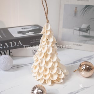 Seashell Christmas Tree, Seashell Tree,Shell Tree, Coastal Christmas Decor,Beach Christmas Tree,Gift for her, Beach Christmas,Seashell Decor