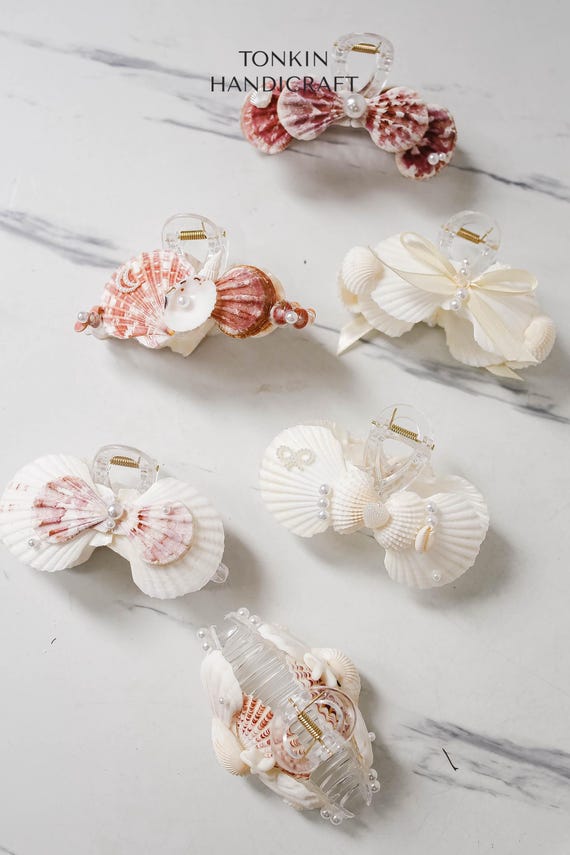Shrimps shelly パールカチューシャ Wholesale Seashell Hair Clip, Seashell Hair Pins, Seashell