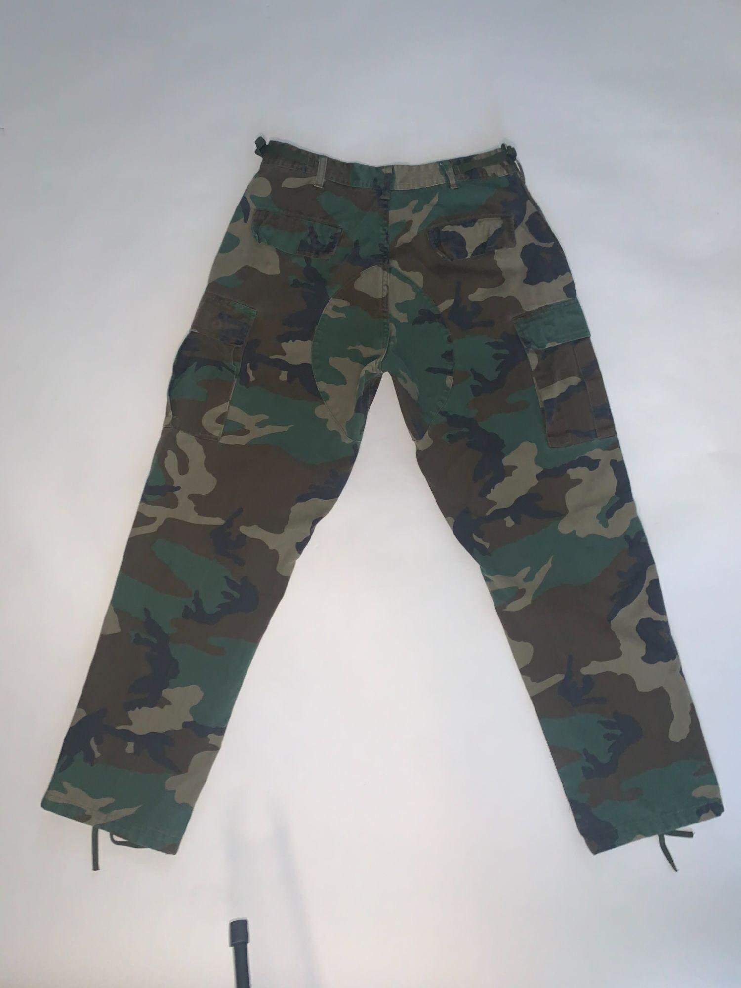 Unisex Vintage Camo Pants Etsy