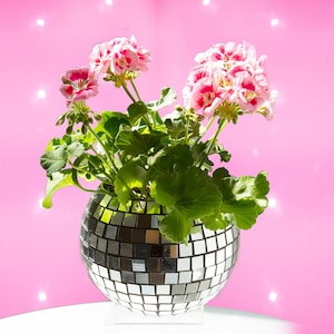 Disco Ball Flower Pot image 2