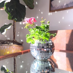Disco Ball Flower Pot image 1