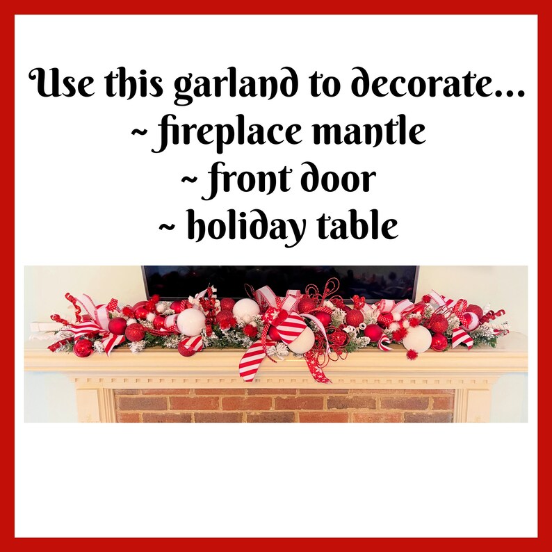 How to Make a Christmas Garland DIY Christmas Garland Etsy