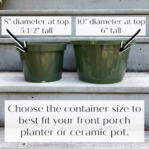 Urn Filler for Spring, Spring Front Porch Planter, Spring Urn Filler ...