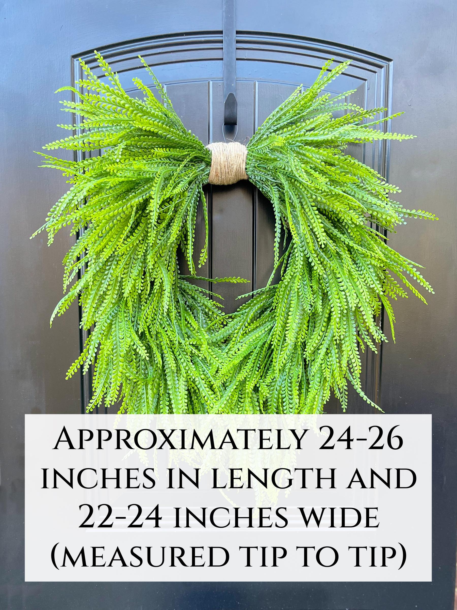 Bead Grass Wreath for Front Door, Saw Grass Wreath, Year Round