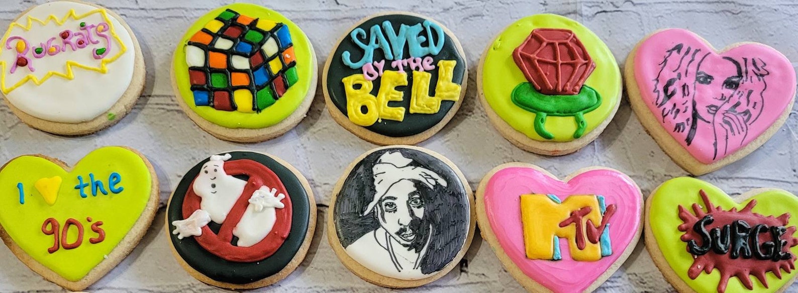 I love the 90s themed cookies 90s party vegan dairy free | Etsy
