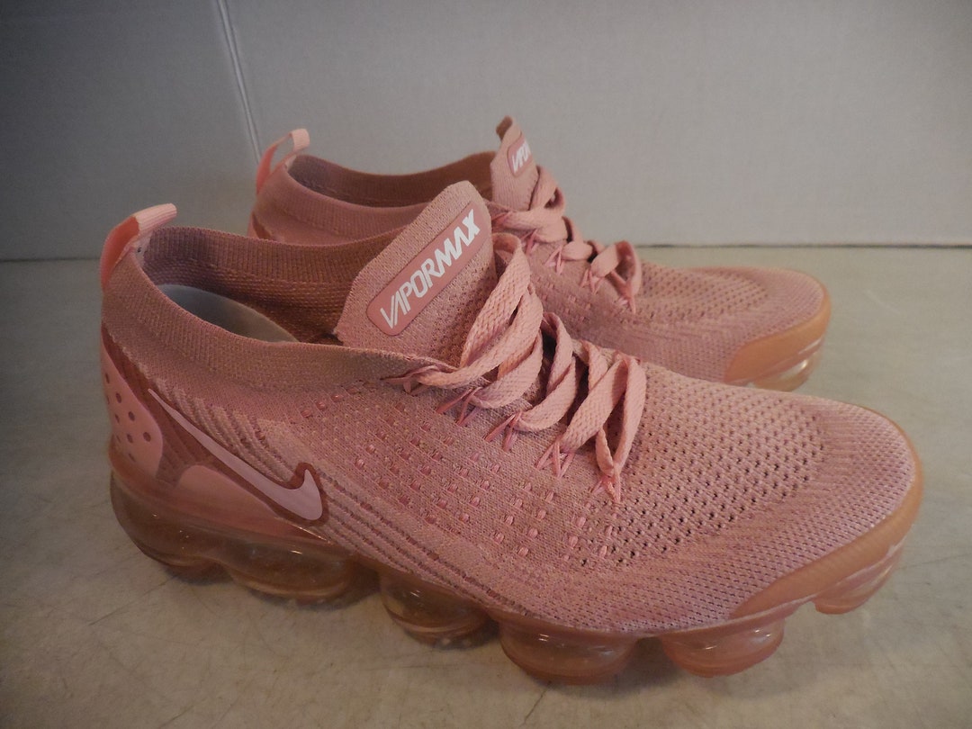 vapor max fly knit pink