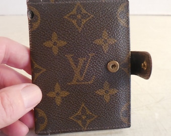 Vintage LOUIS VUITTON Wallet Made In USA Under License Bifold