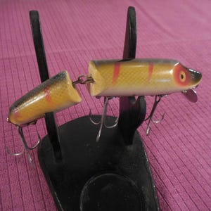 Vieux Leurre De Pêche Heddon Vamp Spook – Crankbait Vintage XRY Made In USA