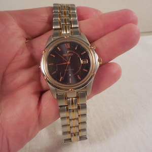 Vintage SEIKO Kinetic Mens Watch AS IS*