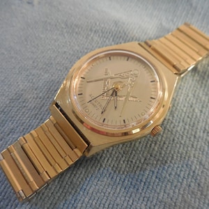 Vintage Bulova N9 Accutron MASONIC 10K RGP Mens Watch RUNS*