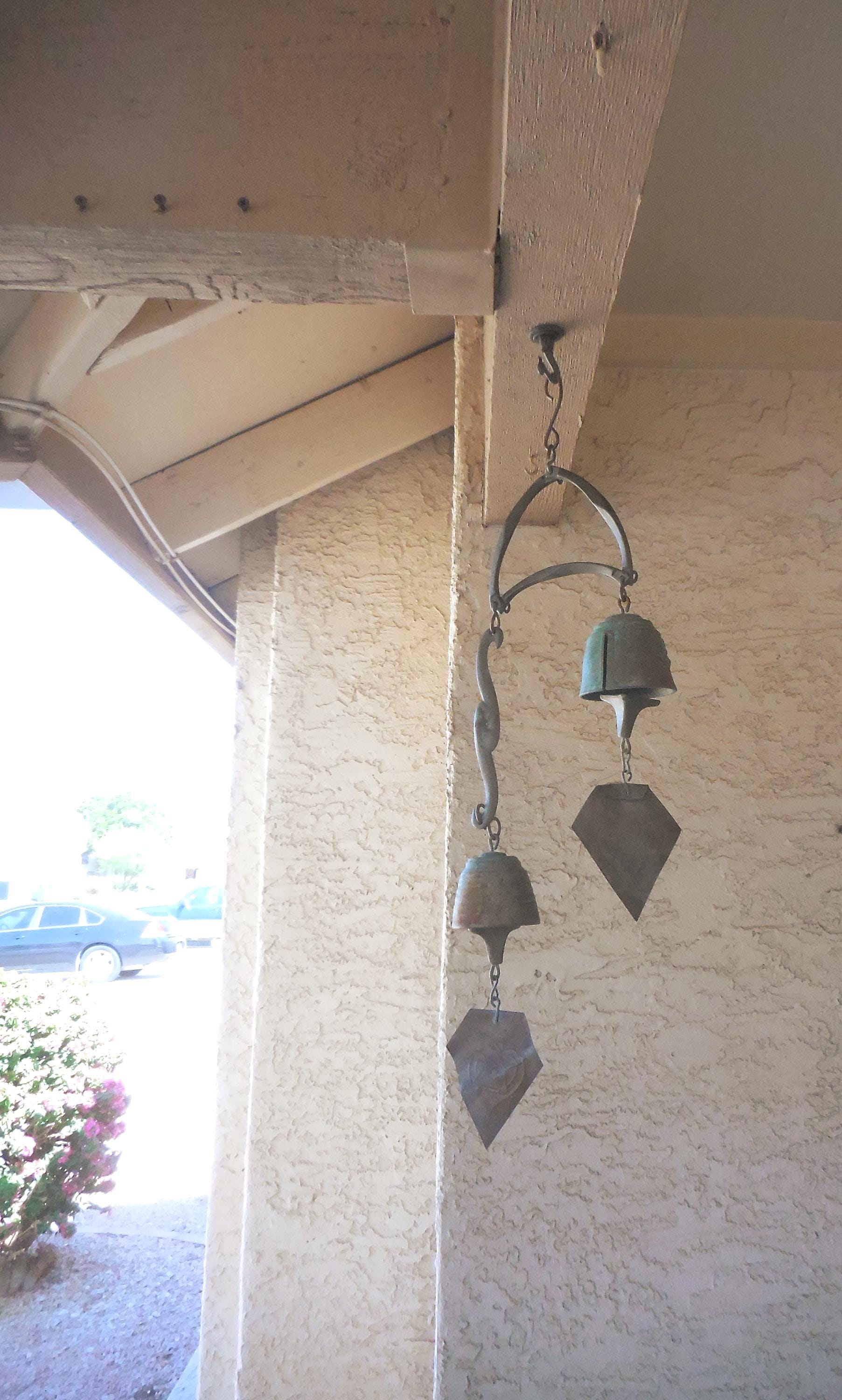Jeff Cross bronze wind bell ウインドベル