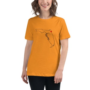 Jacksonville Home Women's Relaxed T-Shirt image 8