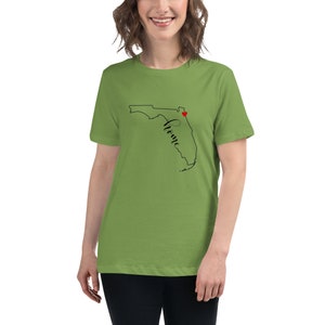 Jacksonville Home Women's Relaxed T-Shirt image 7