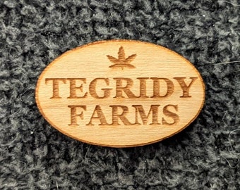 South Park - Tegridy Farms Wooden Pin