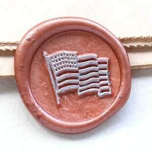 Amerikanische Flagge Wax Seal Stempel /Flagge Wax Seal Stempel Set /Custom Siegelstempel/Hochzeitsstempel