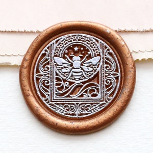 Tarot Bee wax Seal Stamp /journal decor wax seal Stamp/ Custom Sealing Wax Stamp/wedding wax seal stamp