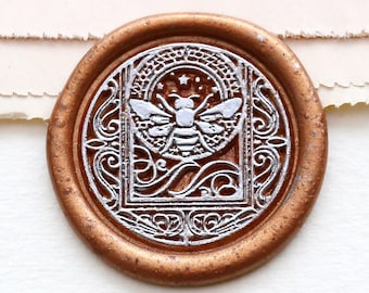 Tarot Bee wax Seal Stamp /journal decor wax seal Stamp/ Custom Sealing Wax Stamp/wedding wax seal stamp
