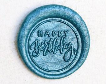 Happy birthday  Wax Seal Stamp /wax seal Stamp kit /Custom Sealing Wax Stamp/wedding wax seal stamp/Christmas Gift