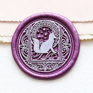 Tarot Fox wax Seal Stamp / journal décor wax seal Stamp / Custom Sealing Wax Stamp / wedding wax seal stamp