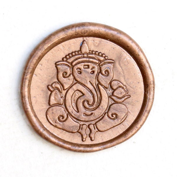 Ganesha Wax seal stamp / Wax seal Stamp kit /Custom Sealing Wax Stamp/wedding wax seal stamp